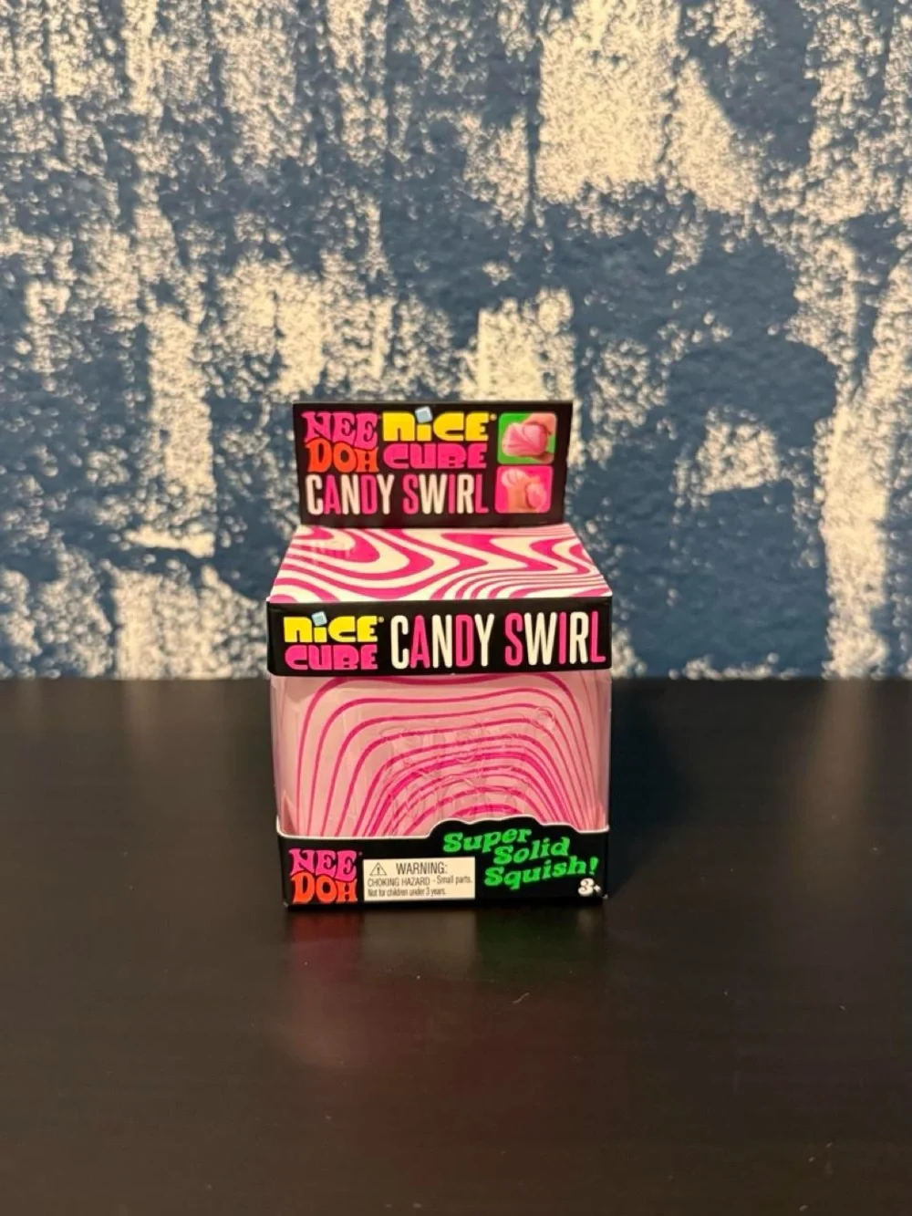 Pink Candy Swirl Super Solid Squish